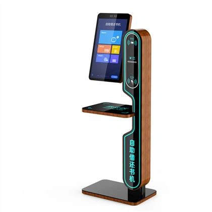 Samoposlužni kiosk s knjižnicom zaslona osjetljivog na dodir